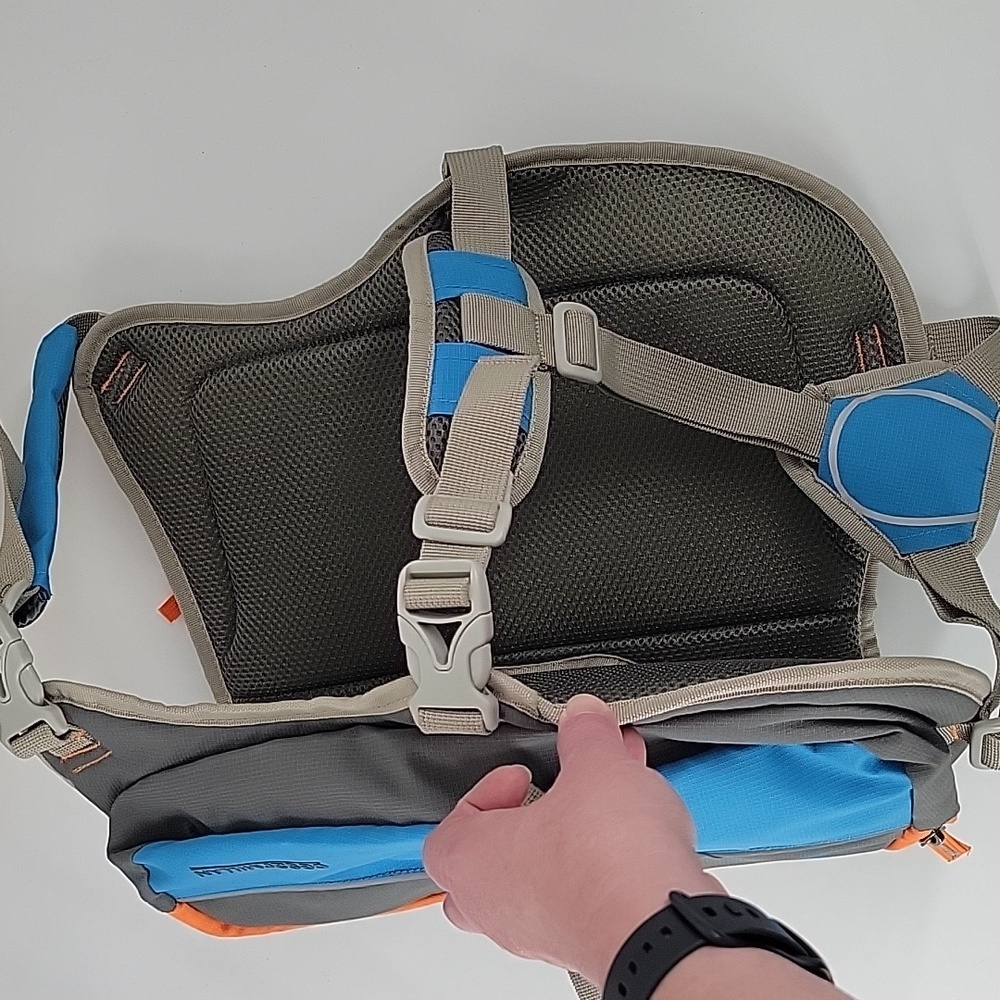 Cesar Millan Blue and Orange Dog Backpack Large NWOT - Picture 10 of 15